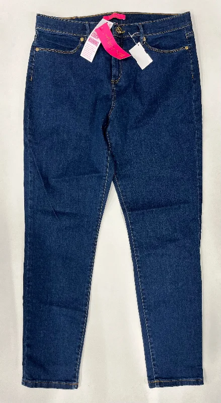 Jeans Skinny By Lilly Pulitzer NWT Size: 14 Dapper Men's Bow