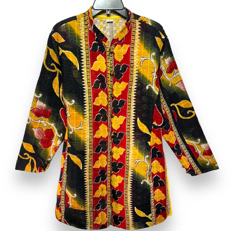 Coat Other Unbranded In Floral Print, Size: Xl Laid