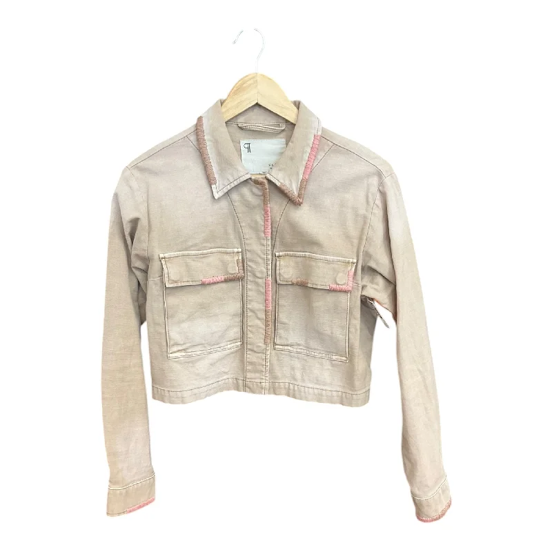 Jacket Other By Pilcro In Tan, Size: S Earthy Men's Sustainable 
