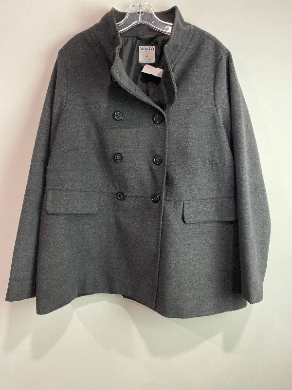 Coat Other By Old Navy In Grey, Size: 2x Sleek Men's Contemporary 