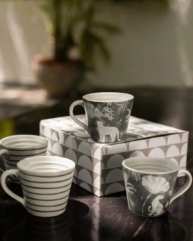 Periyar Espresso Mugs (Set of 4) Dapper Men's 1920S