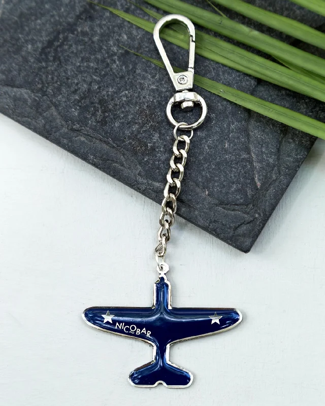 Plane Keyring Youthful Men's Anime