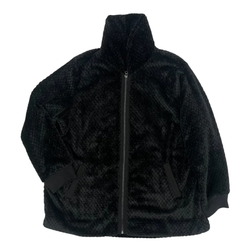 Jacket Faux Fur & Sherpa By Ideology In Black, Size:1X Confident Men's Power