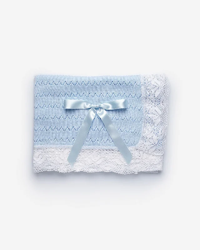 Knit Blanket with Lace Athletic Men's High