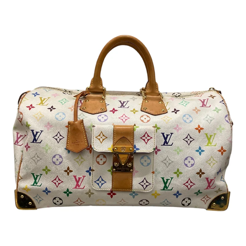 LOUIS VUITTON/Boston Bag/OS/Monogram/Leather/WHT/MULTICOLOR MONOGRAM SPEEDY 40 Business