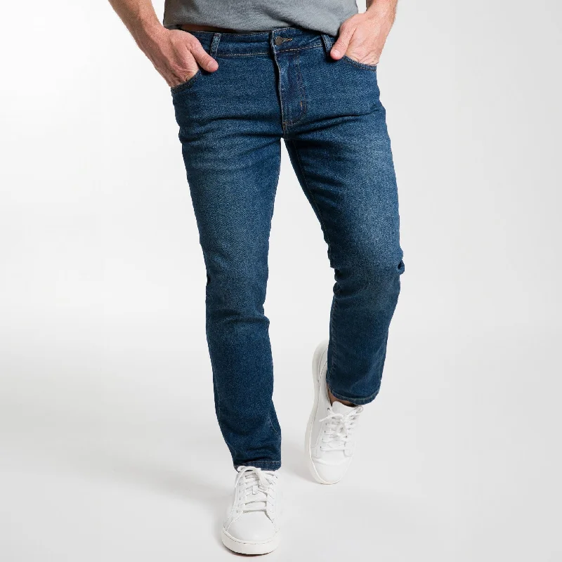 Original Wash Midtown Jeans Elegant Men's Formal 