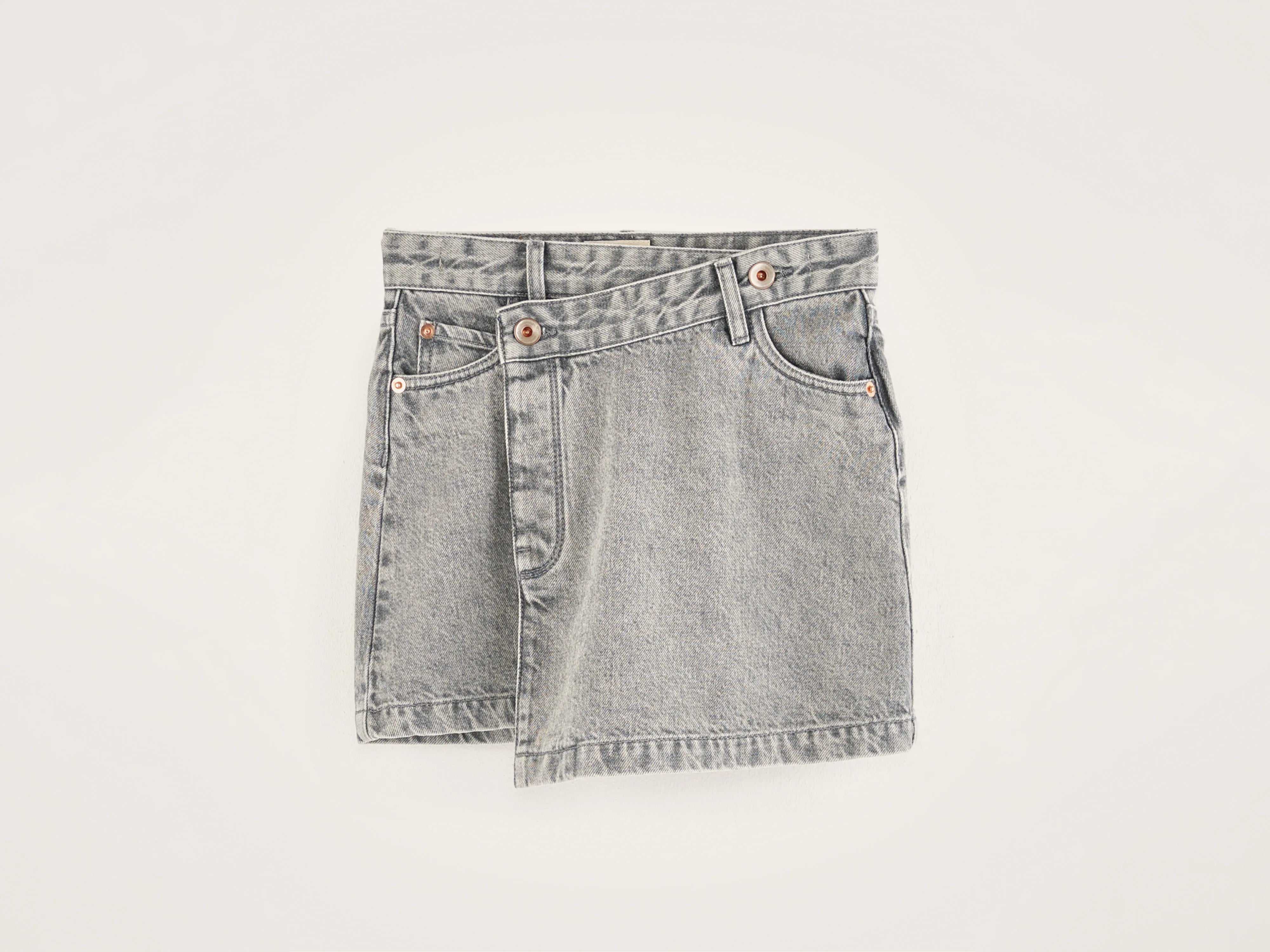 Wrapp mini skirt (242 / G / GREY STONE) Bold Men's Animal