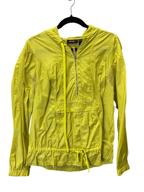 Coat Raincoat By Dkny In Green, Size: M Hip Men's Retro