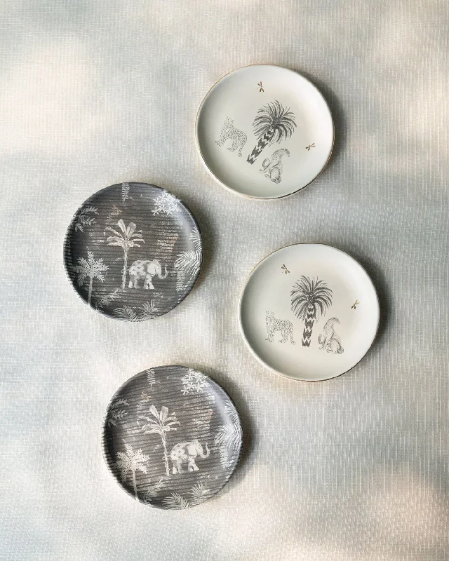 Periyar Tea Plates (Set of 4) Organic