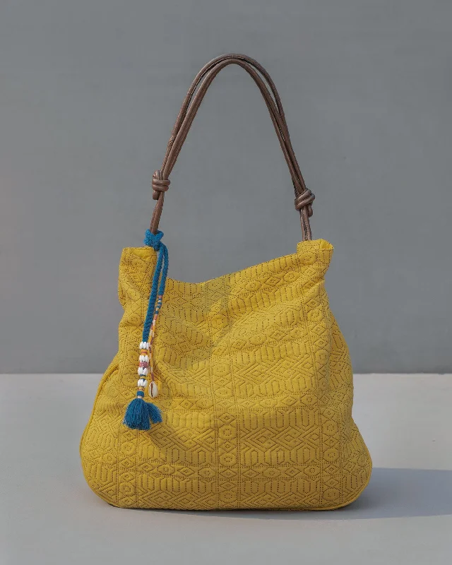 Nomad Tote - Yellow Stylish Men's Neon